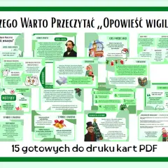 Streszczenie opowieść wigilijna: duchy przemieniają skąpca Scrooge'a, ucząc go empatii i znaczenia rodziny.