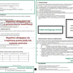 Wniosek o wydanie wtórnika prawa jazdy lub potwierdzenie kwalifikacji. Konkluzja: to dokument do urzędu.