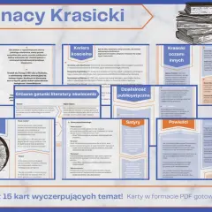 Ignacy Krasicki – mistrz satyry, poeta i publicysta. Jego twórczość to lustro epoki, pełne błyskotliwej satyry i mądrości.