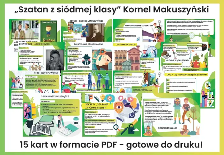 Szatan z siódmej klasy" Kornela Makuszyńskiego – streszczenie. Bohaterowie, wątki i ciekawostki z lektury.