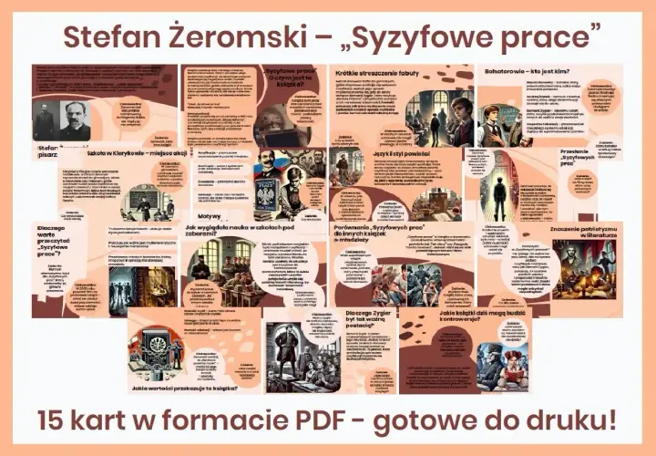 Stefan Żeromski – „Syzyfowe prace" – streszczenie szczegółowe. Analiza postaci, motywów i języka. Jak wyglądała nauka pod zaborami?