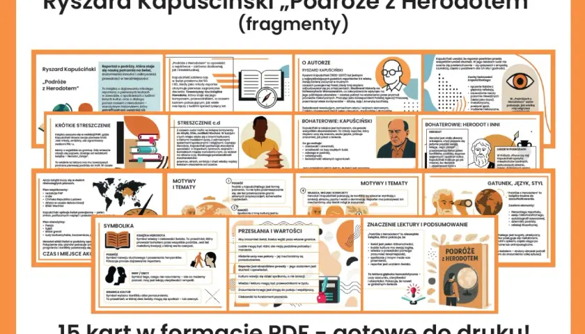 Podróże z Herodotem" Ryszarda Kapuścińskiego: streszczenie, motywy, symbole i przesłania. Odkryj świat reportera i jego inspiracje.