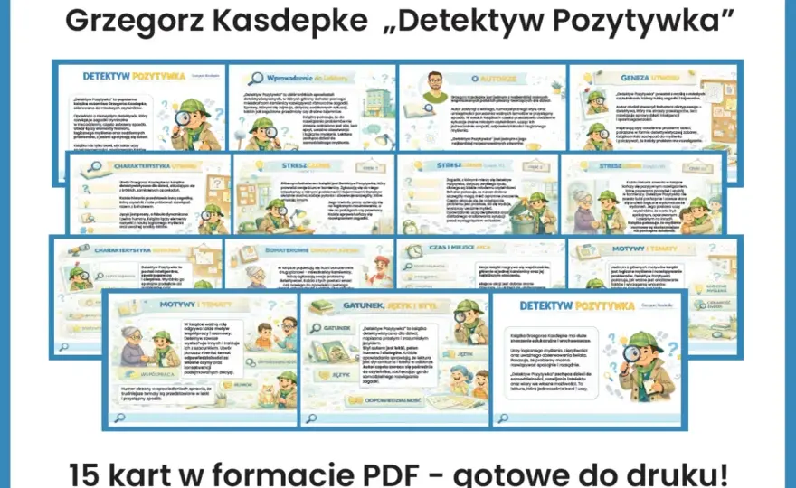 Detektyw Pozytywka - streszczenie zagadek i przesłanie