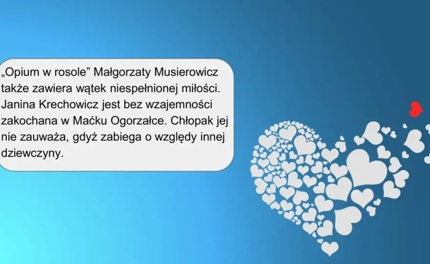 „Opium w rosole” - streszczenie, bohaterowie i motywy