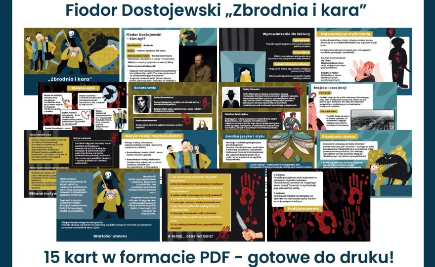 Zbrodnia i kara - plan wydarzeń, bohaterowie i przemiana