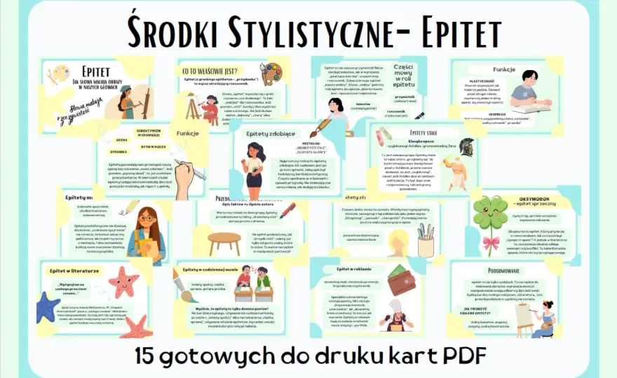 Epitet - co to jest? Przykłady i funkcje w literaturze