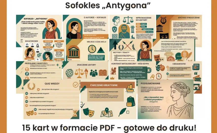 Budowa tragedii antycznej na przykładzie Antygony