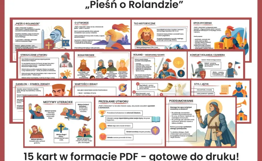 Pieśń o Rolandzie - streszczenie, bohaterowie i motywy