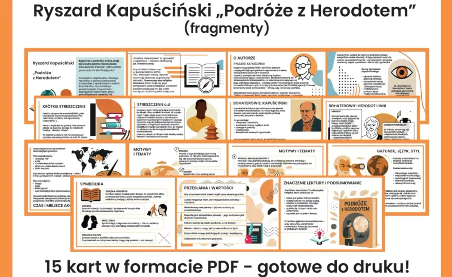 Podróże z Herodotem - streszczenie i najważniejsze motywy