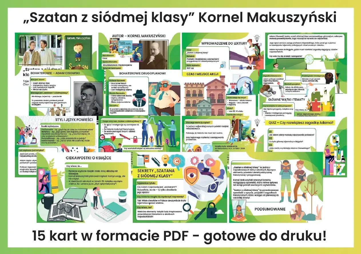 Szatan z siódmej klasy" Kornela Makuszyńskiego – streszczenie. Bohaterowie, wątki i ciekawostki z lektury.