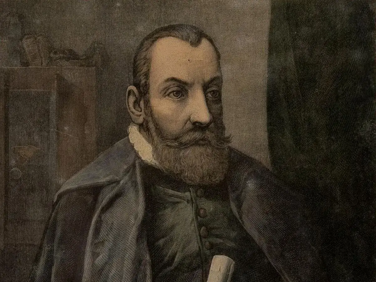 Portret Jana Kochanowskiego, wybitnego polskiego poety. Jego biografia to historia renesansowego geniusza.